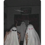 Crying ghost....