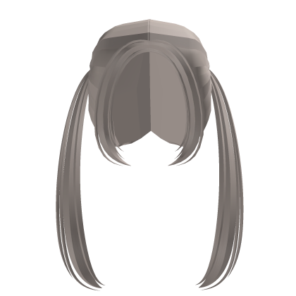 . ‿ ♡ long ash blonde straight gorg pigtails