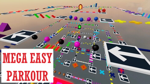MEGA EASY OBBY PARKOUR [NEW]