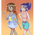 Ayla and mari