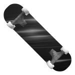 Shadow Super Laser Skateboard