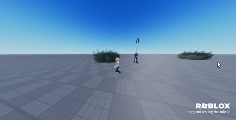 megumi testing the mimic screenshot 2