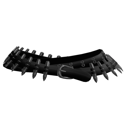 3.0 layered bullet belt in black