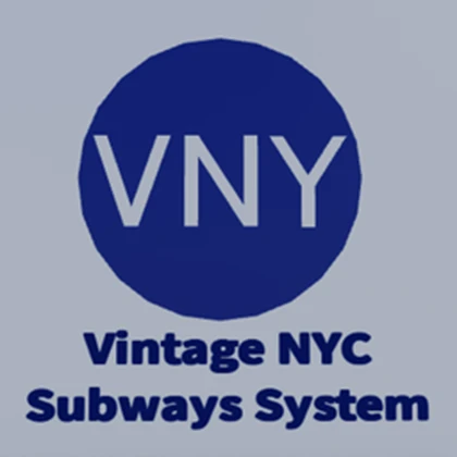 Vintage NYC subways fan group Roblox group icon