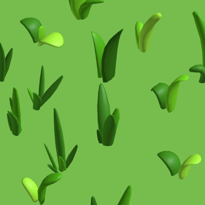 Cute Stylized Grass Pack