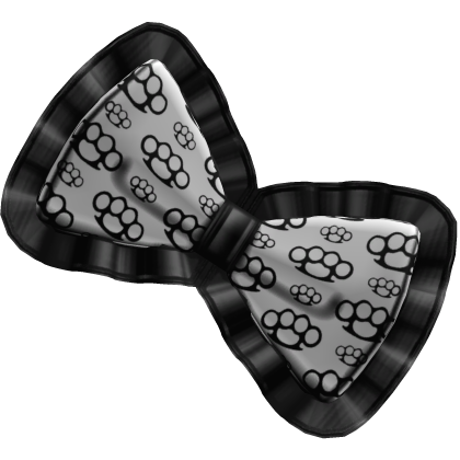 scene knuckle brass white oversized bow ruffle Roblox item