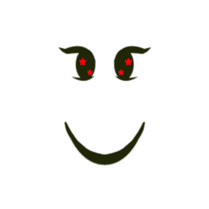 Red Galaxy Gaze Roblox decal