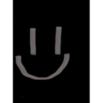 Happy face and unknow
