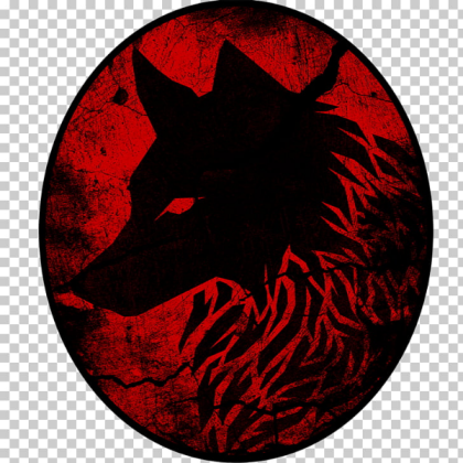 Red wolf emblem Roblox decal