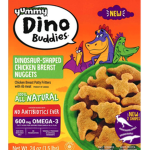 Dinosaur chicken nuggets United