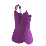 Cute butterfly pink dress