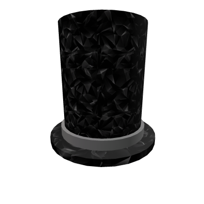 Black Sparkle Top Hat
