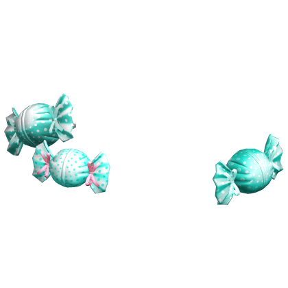 Candy Core Hair Clips Sweet Cute Accessory Teal