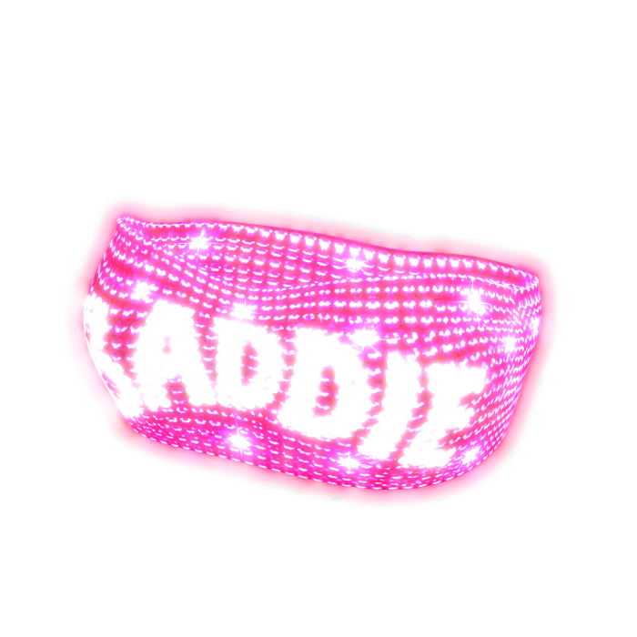 ✅🔴GLOWING Pink Rhinestone Baddie Tube Top✅🔴