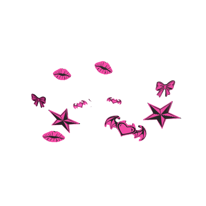 [Animated] Pink Emo Girl Charm Aura