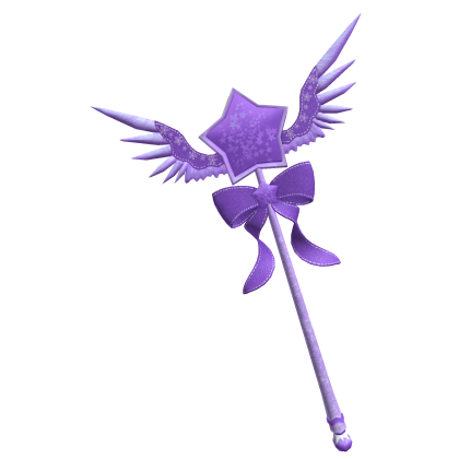 purple magical girl star wand Roblox item