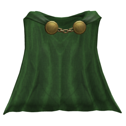 Green DOOM Cloak Roblox item