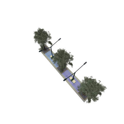 Beautiful Road Divider