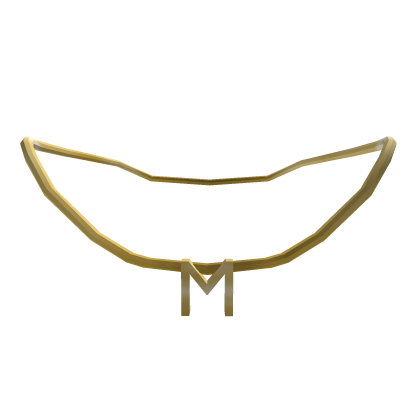 Initial Necklace: M