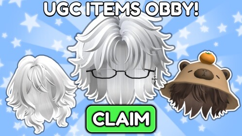 UGC Items Obby [AFK or Play] 🎁