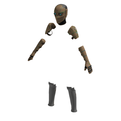 Mexican Cadet Gold Robot Armor