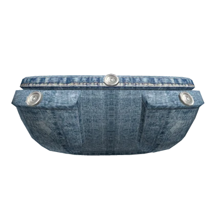 ❌Chibi Doll Y2K - Washed Light Denim Corset Top | Roblox Item