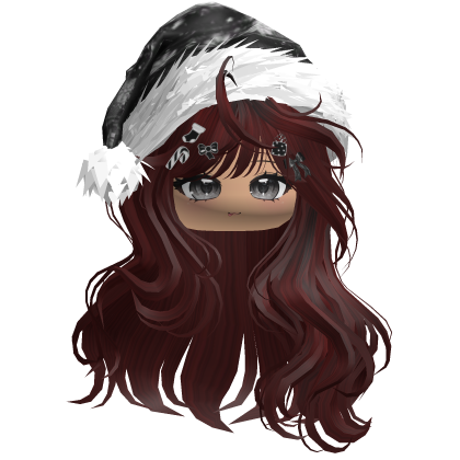 Cute Christmas Waves w/ Charms (Dark Red)