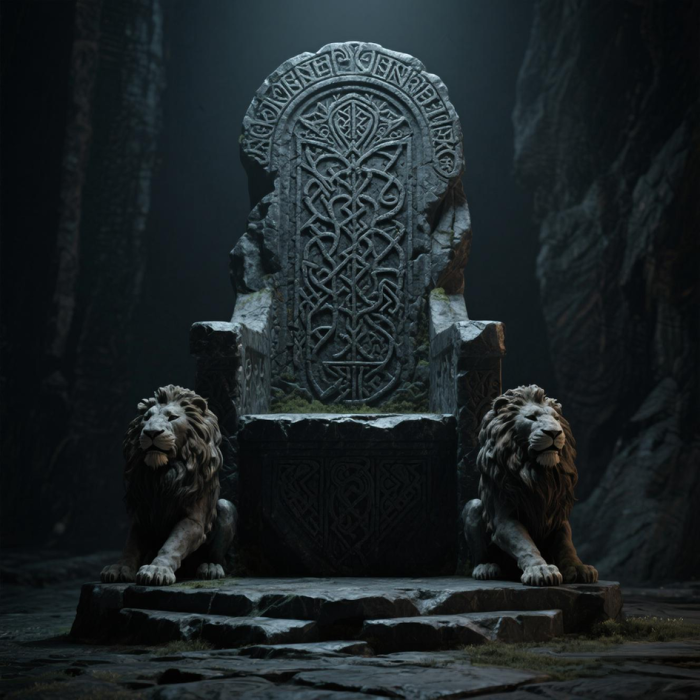 Gothic Throne of Lion: Regal Might PBR preview 1