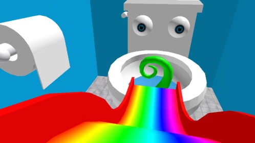 🌈Rainbow Slide Parkour Obby Oby Obey