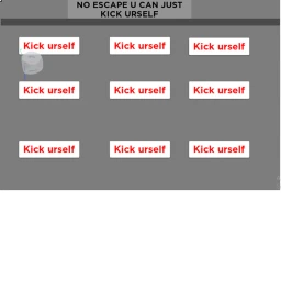 just kick urself  icon