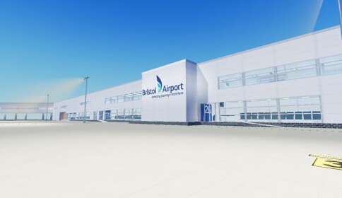 Bristol Airport, United Kingdom.