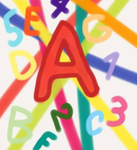 The Group of numbers and letters