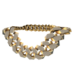 Shiny Iced Out Golden Chain
