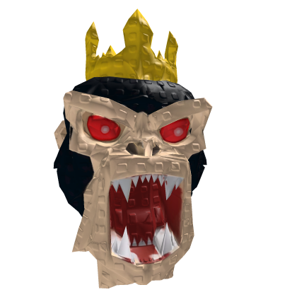 Steal an Egg Angry Gorilla King Crown Head