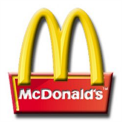 McDonalds Logo Roblox decal