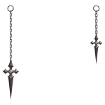 [ ⚜️ ] Rose Gold Cross Pendant [ DH Addon, pbr ]