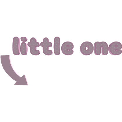 cute little one headsign 🧁🍼