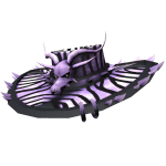 Whispers of Lavender Vultures Hat