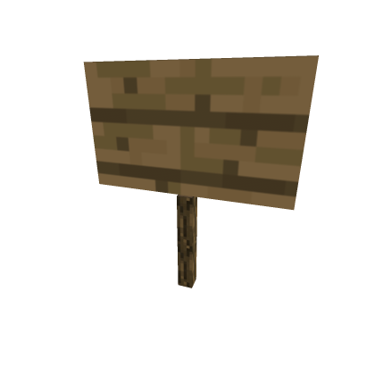 Minecraft Wood Sign