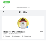 Adam Nak bagi Robu x