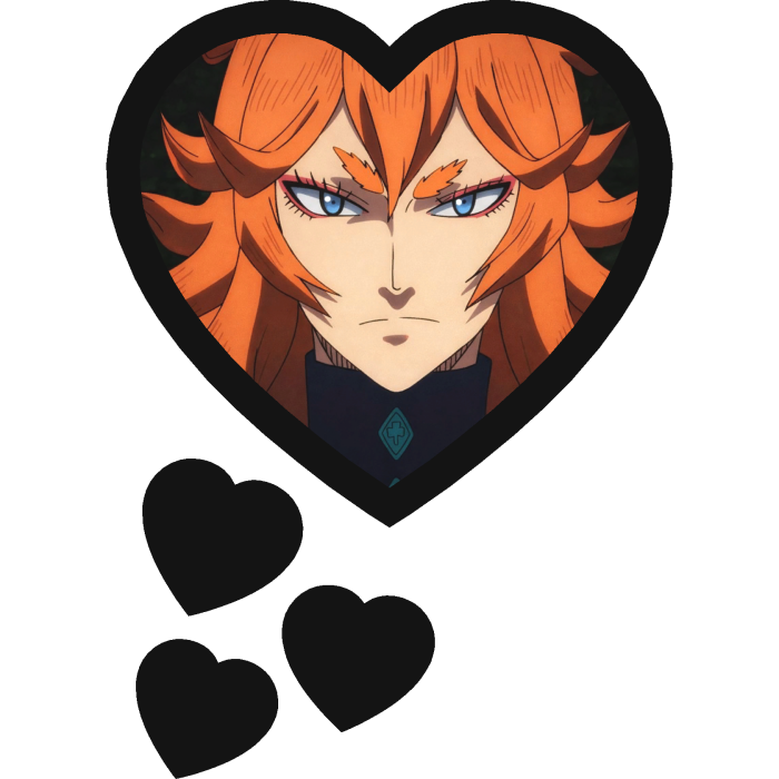 Mereoleona Thinking Hearts Black Clover
