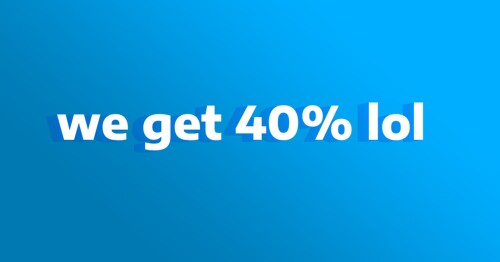 40% off 