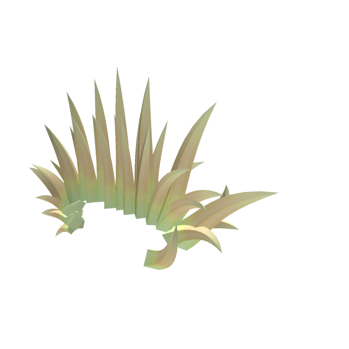 Citrus Pastel Fade Punk Mohawk w Horns