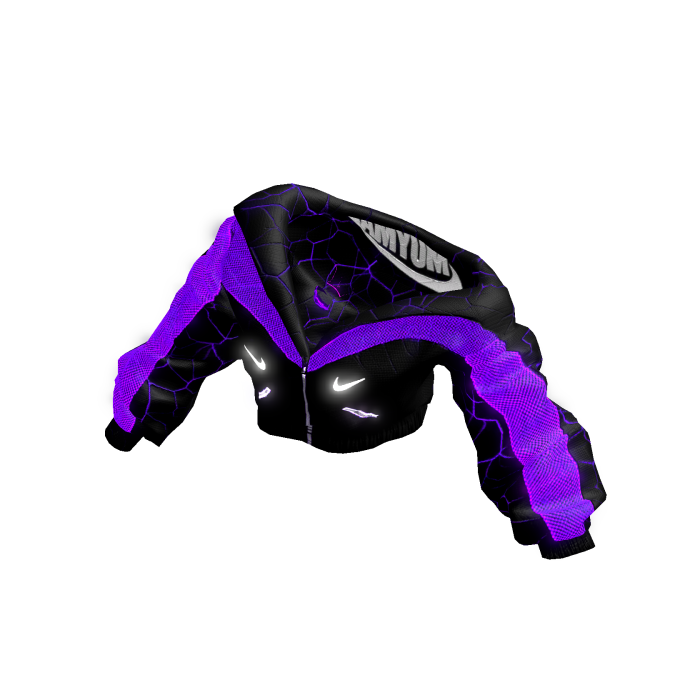 HOODIE BLUEBERRY MUYMAL / Emissive glowing