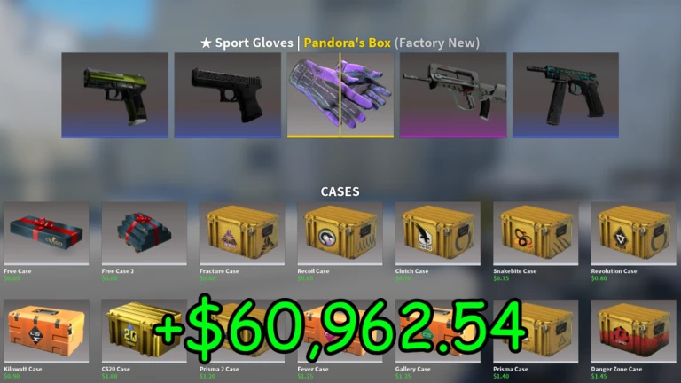 Case Opening Simulator [ CS2 / CS:GO ]