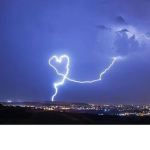 Cool heart lightning
