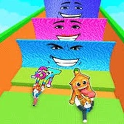 escape tsunami funny icon