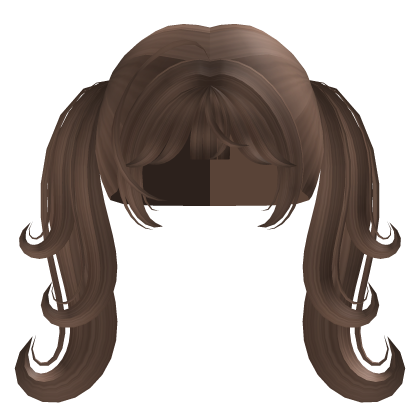 ♡ pretty kawaii moe cute curly pigtails lightbro Roblox item