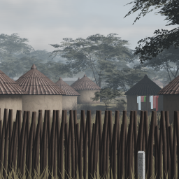90 KM WEST OF THE MOZAMBIQUE BORDER