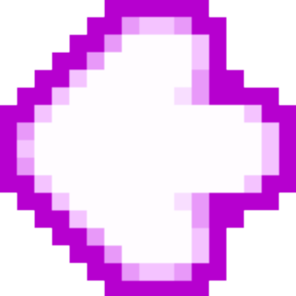 Friday Night Funkyn' Left Pixel Arrow Light Roblox decal